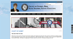 Desktop Screenshot of co.summit.oh.us