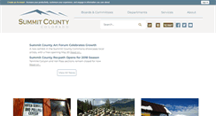 Desktop Screenshot of co.summit.co.us