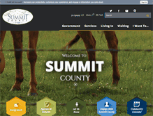 Tablet Screenshot of co.summit.ut.us